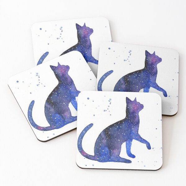 Item preview, Space Cat Galaxy Cat designed and sold by Olga Shvartsur.