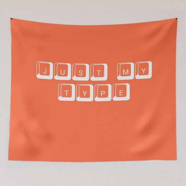 Item preview, Just My Type designed and sold by Whoopsidoodle.
