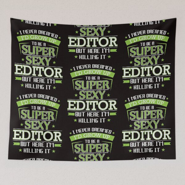 Item preview, Editor writer funny saying designed and sold by torlei565.