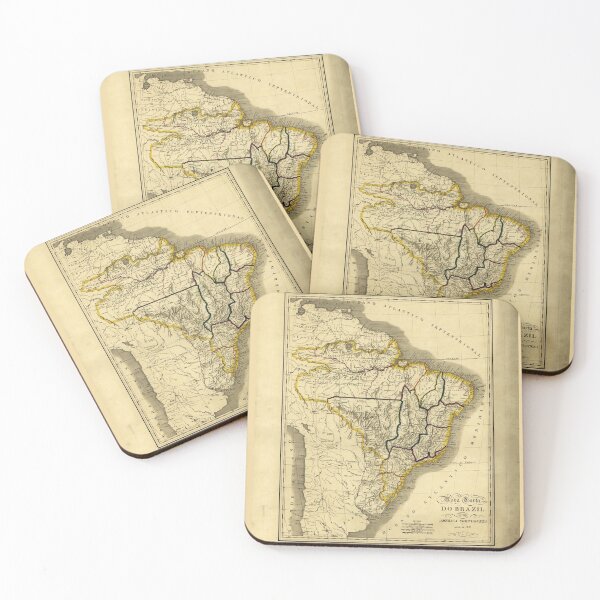 Item preview, Map of Brazil (1821) designed and sold by allhistory.