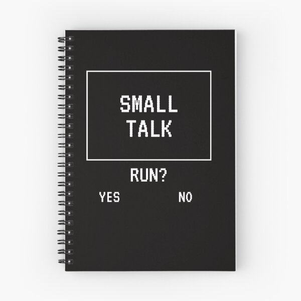 Item preview, Small Talk... Run? Yes/No designed and sold by EpsilonEridani.
