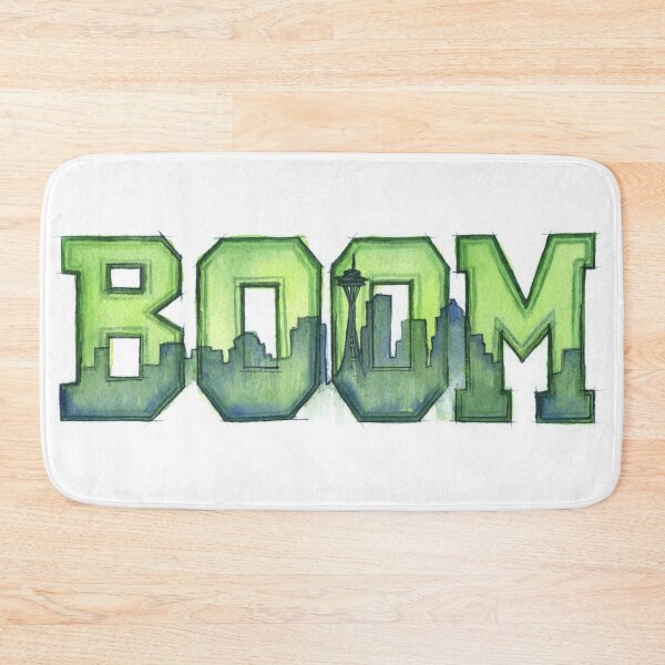 Item preview, Legion of Boom 12th Man Art Seattle Space Needle designed and sold by Olga Shvartsur.