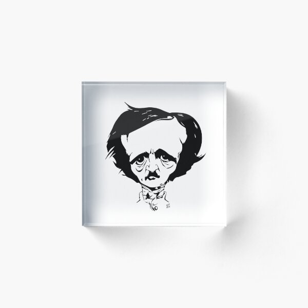 Nevermore Bloque acrílico