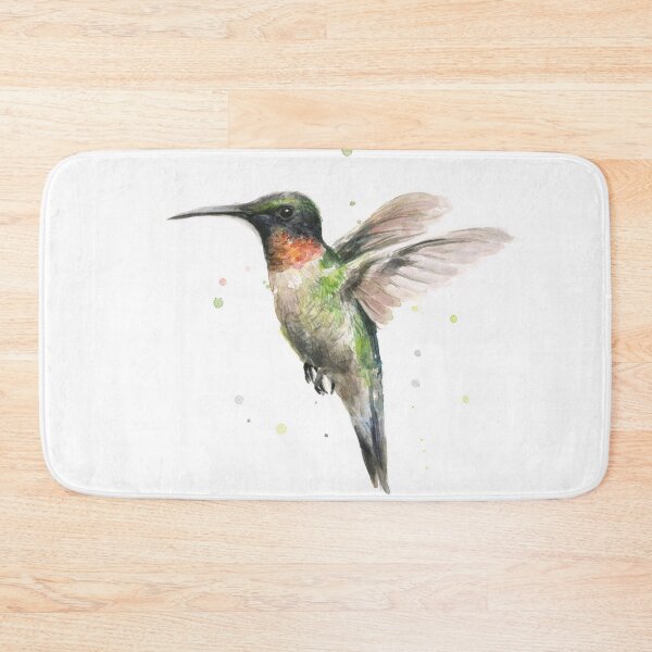 Item preview, Hummingbird Watercolor designed and sold by Olga Shvartsur.