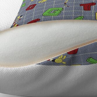 Alternate view of Dino DNA Floor Pillow