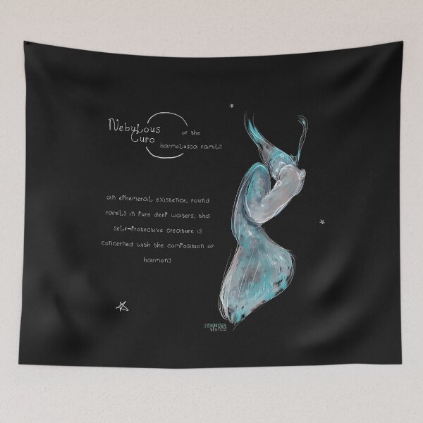 Item preview, 'Nebulous Curo' by Stringer Things (Hannah Stringer) designed and sold by stringerthings.