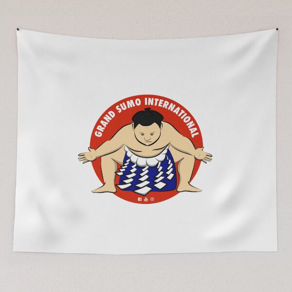 Item preview, Grand Sumo International Yokozuna Logo designed and sold by gsimerch.