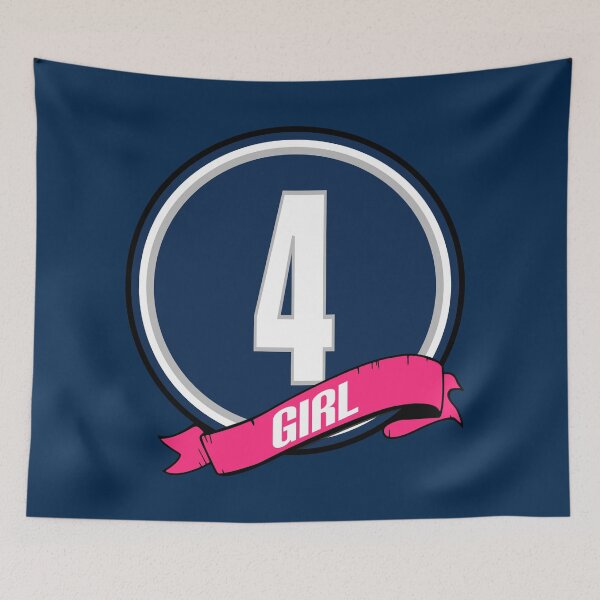 Item preview, 4 Girl Banner Circle designed and sold by bobthesportsguy.