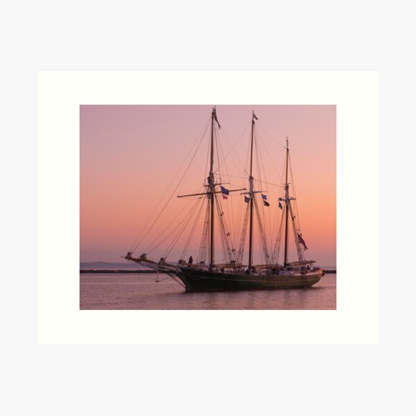 Item preview, S/V Denis Sullivan at Sunrise 2 designed and sold by Yvette  Schneider.
