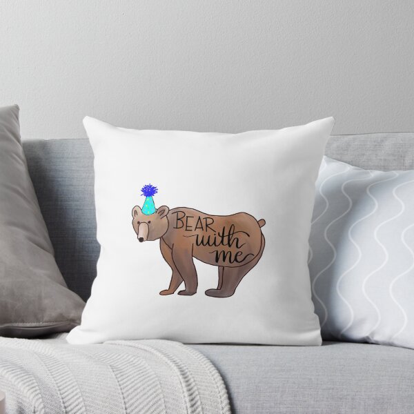 Item preview, Bear With Me- Cute bear with pun designed and sold by HooplaAM.