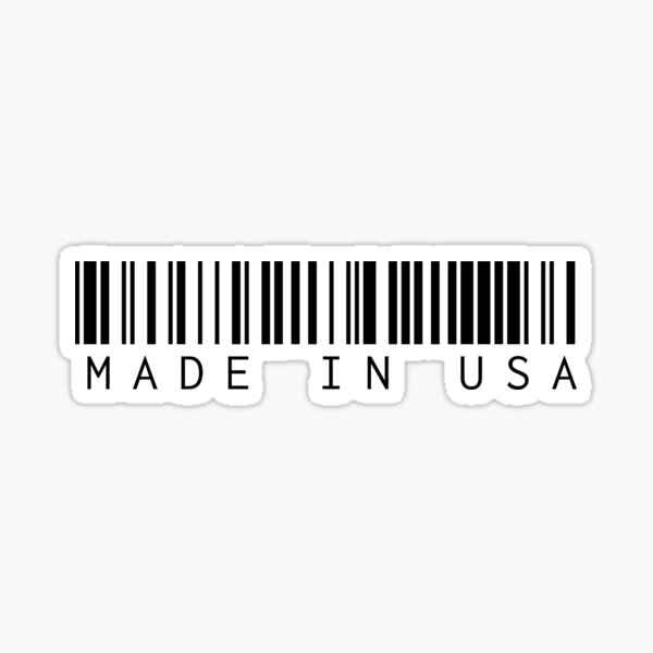 Stickers x2 United States of America USA US Bouclier américain 75 mm Bumper en vinyle autocollants 7,6 cm