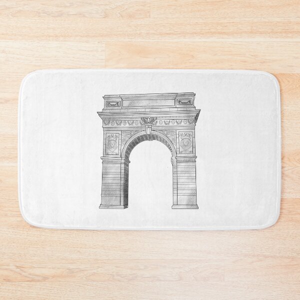 Item preview, NYU Arch Grey designed and sold by ArtbyAbbyLamdan.