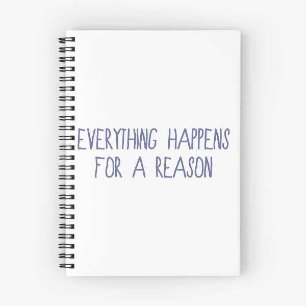 Item preview, Everything Happens For A Reason designed and sold by Ruth & Willow Co.