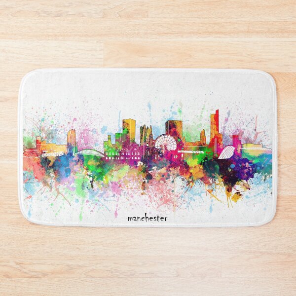 Item preview, manchester skyline designed and sold by BekimART.