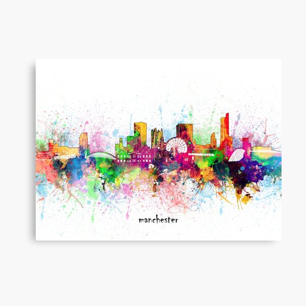 Item preview, manchester skyline designed and sold by BekimART.