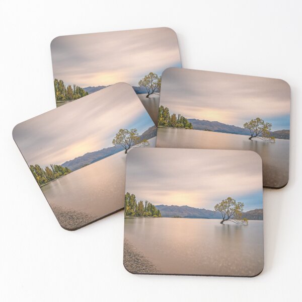Item preview, WANAKA TREE SUNSET NEW ZEALAND LANDSCAPE designed and sold by LandscapeArtCP.