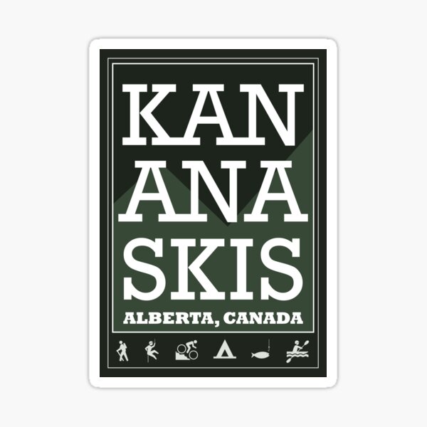 Kananaskis Sticker