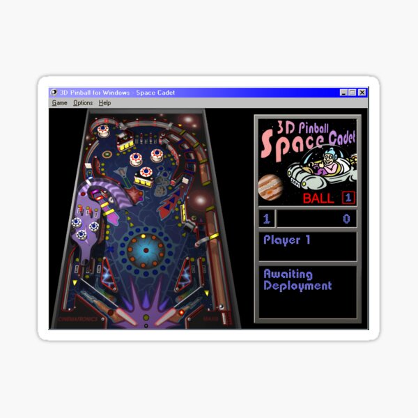3d pinball for windows space cadet