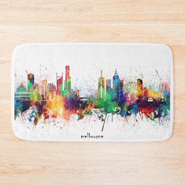 Item preview, melbourne skyline designed and sold by BekimART.