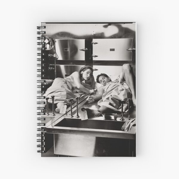 Mulder and Scully Autopsy Spiral Notebook