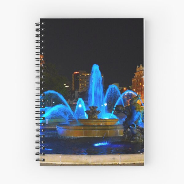 Item preview, J. C. Nichols Fountain in Blue, Kansas City designed and sold by Catherine Sherman.