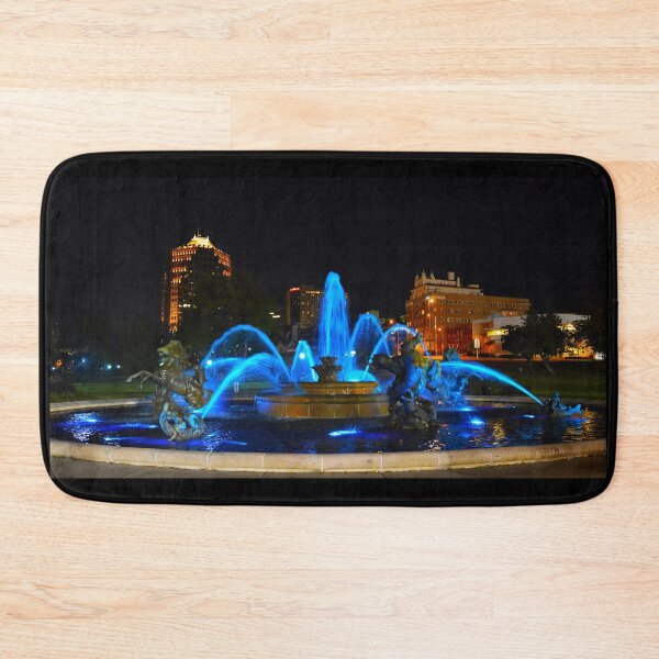 Item preview, J. C. Nichols Fountain in Blue, Kansas City designed and sold by Catherine Sherman.