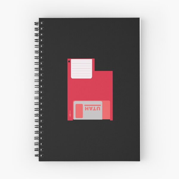 Item preview, UTAH Floppy Disk (red) designed and sold by jenonfiredesign.