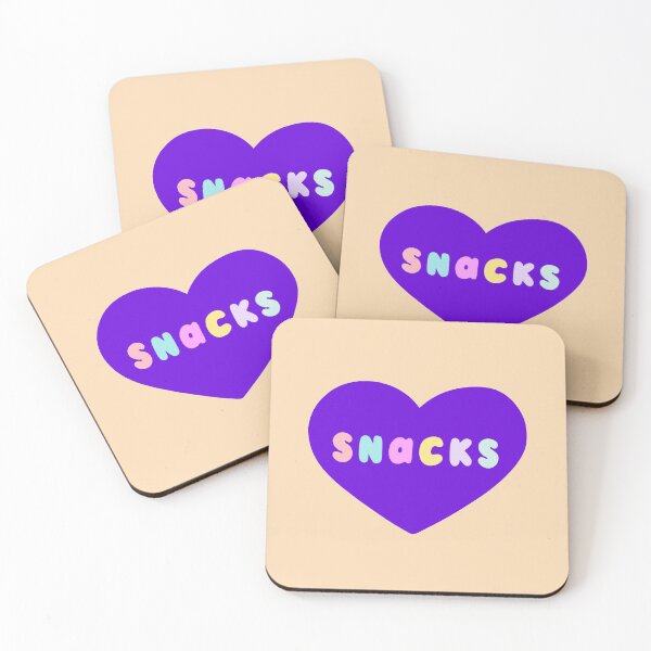 Item preview, Snacks Retro Lettering designed and sold by evannave.