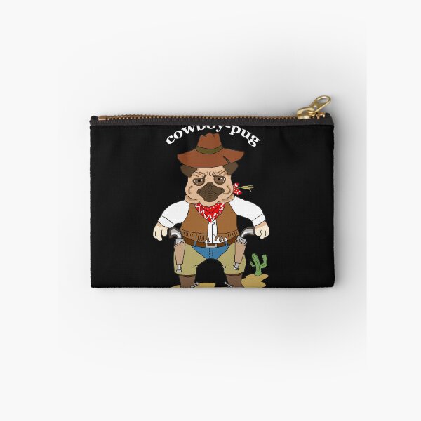 Item preview, cowboy pug dog wild western gift shirt designed and sold by eiwo87.