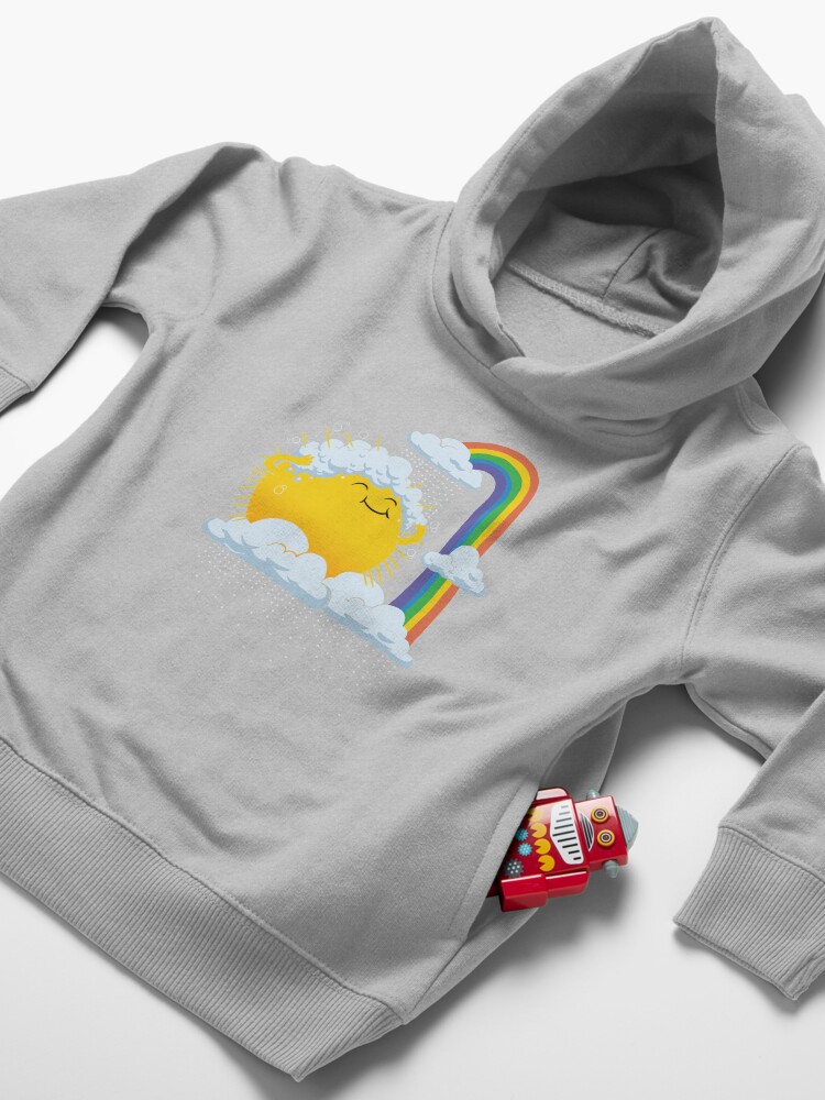 Thumbnail 4 of 5, Toddler Pullover Hoodie, Rainy Day designed and sold by carbine.