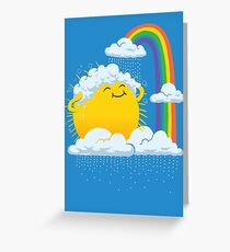Rainy Day Greeting Card