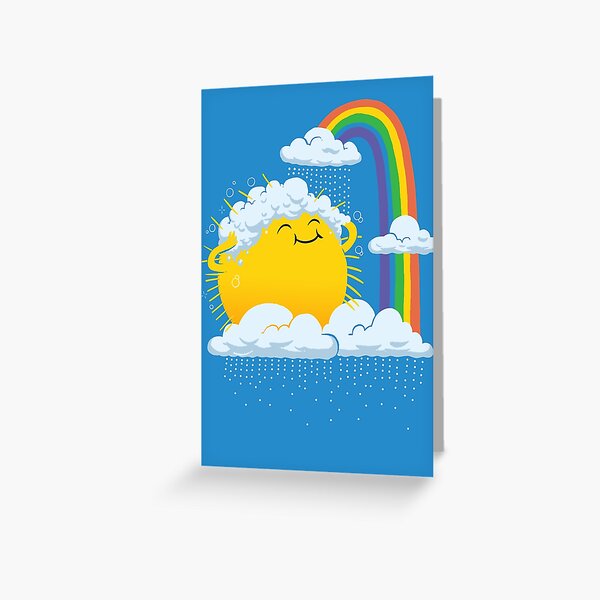 Rainy Day Greeting Card