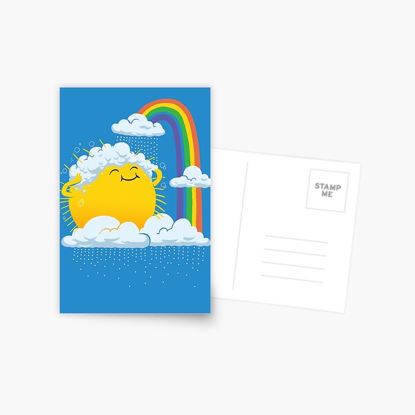 Rainy Day Postcard