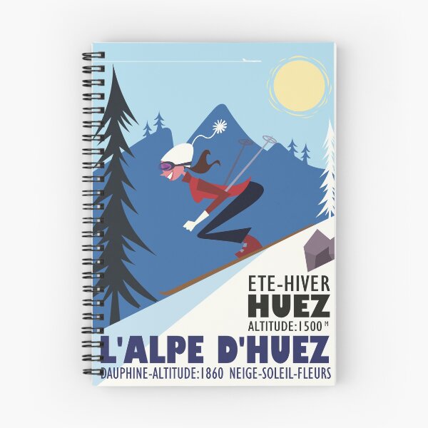 Item preview, L'Alpe D'Huez poster designed and sold by GAGodel.