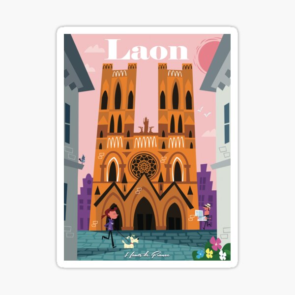Vista previa del artículo con la obra «Cartel de Laon», diseñado y vendido por GAGodel.