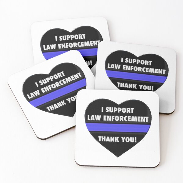 Item preview, I Support Law Enforcement designed and sold by Lawrence Baird.