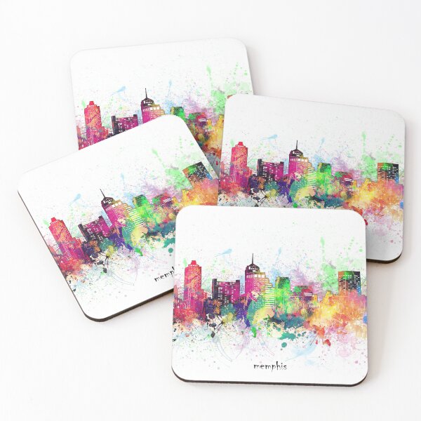 Item preview, memphis skyline designed and sold by BekimART.