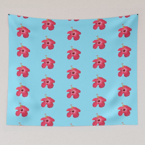 Item preview, Red Hibiscus flower designed and sold by wagnerps.