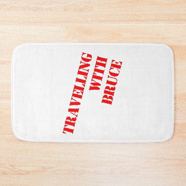 Item preview, Travelling with Bruce Stencil Logo designed and sold by Bruce Frommert.