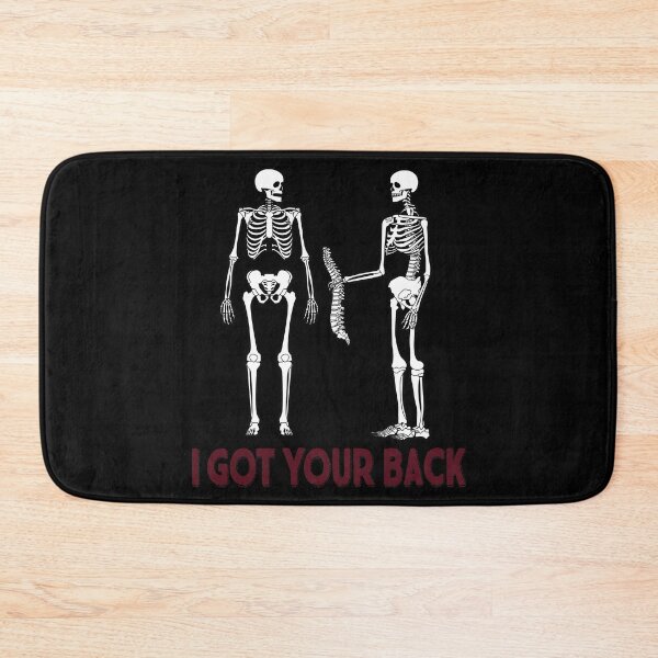 Item preview, Funny I Got Your Back Skeleton Halloween design graphic designed and sold by tronictees.