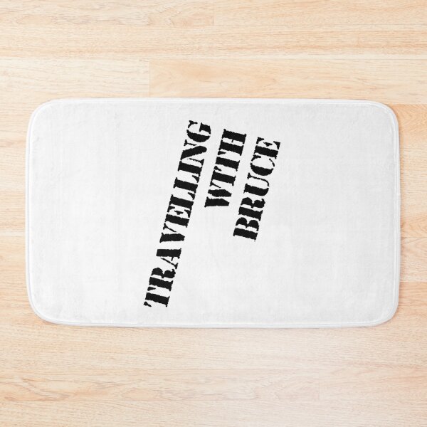 Item preview, Travelling with Bruce Stencil Logo designed and sold by Bruce Frommert.