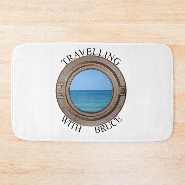 Item preview, Travelling with Bruce Porthole Logo! designed and sold by Bruce Frommert.