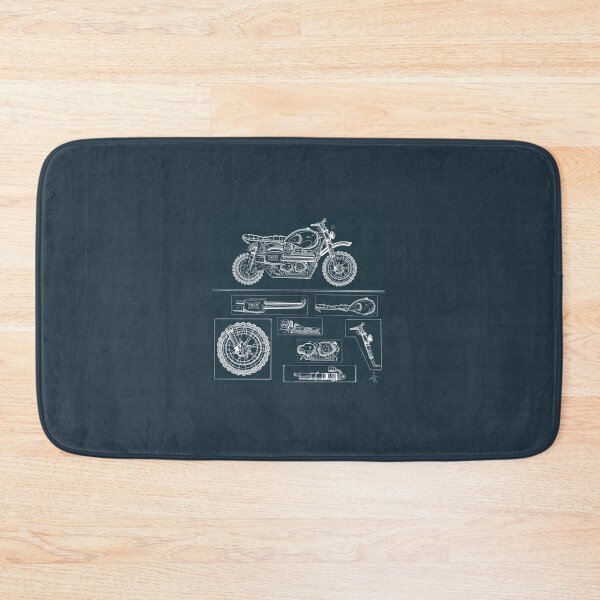 Item preview, Motorcycle Blueprint designed and sold by Ethan Hibbard.