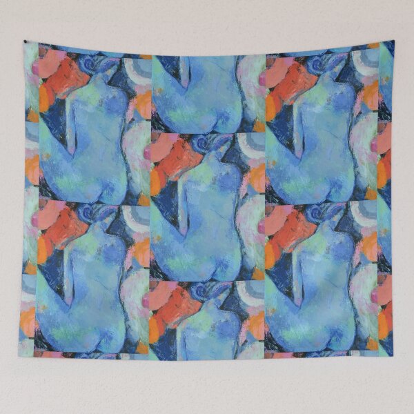Item preview, BLUE NUDE 1 designed and sold by lucyschappy.