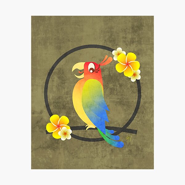 Item preview, Tiki Birds - Tan Pattern designed and sold by drxgonfly.
