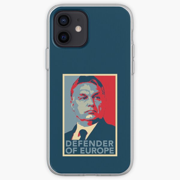 Viktor Orbán Orban HOPE Defender of Europe Hungarian Prime Minister Hungary Flag Deus Vult Build the wall HD HIGH QUALITY ONLINE STORE iPhone Soft Case