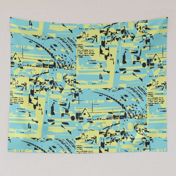 Item preview, frankfurt abstract germany urban designed and sold by BadHabits4452.