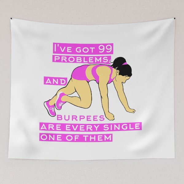Item preview, I hate burpees designed and sold by Tim Addison.
