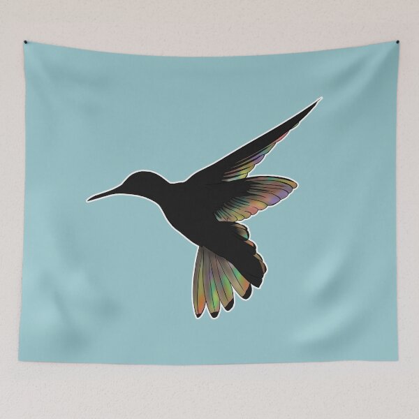 Item preview, Rainbow Humming Bird designed and sold by theTeaBear.
