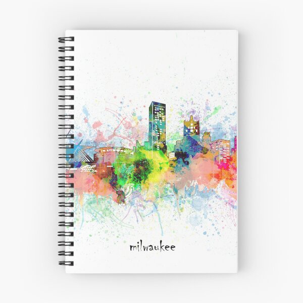 Item preview, milwaukee skyline designed and sold by BekimART.